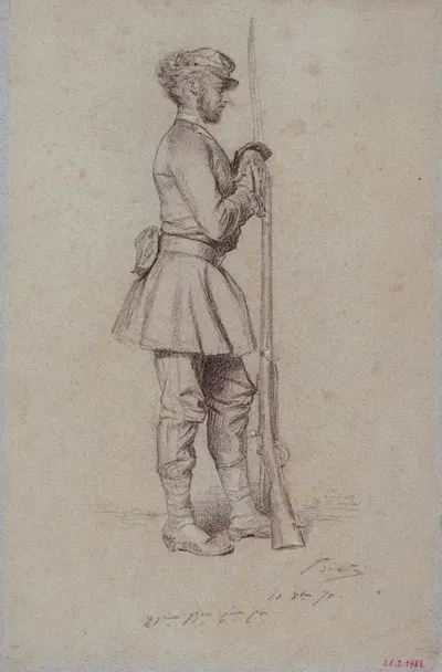 Portrait de Georges Duruy. by Александр Бида, 1870 — digital art print download