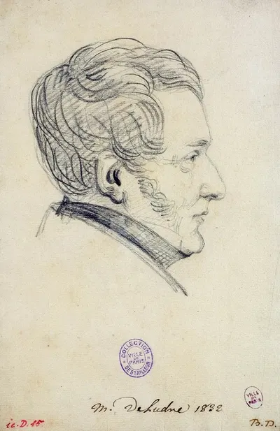 Portrait de M. de Ludre by Alexandre François Baudet-Dulary, 1832 — digital art print download