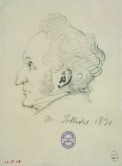 Portrait de M. Jollivet. by Alexandre François Baudet-Dulary, 1831 — digital art print download