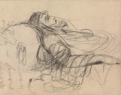 Study of a Man in Death by Benjamin Robert Haydon — digital art print download