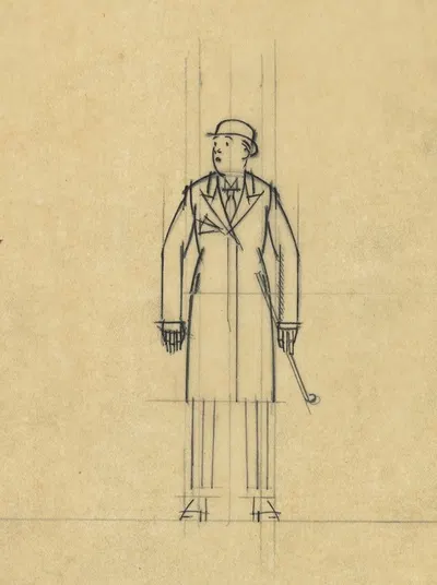 Luc resolved to change his life by Бернар Буте де Моновель, 1920 — digital art print download