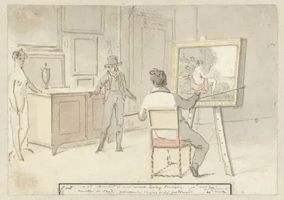 Ik moet je een zware tijding brengen (dagboek, 5 oktober) by Christiaan Andriessen, 1805 - 1808 — digital art print download