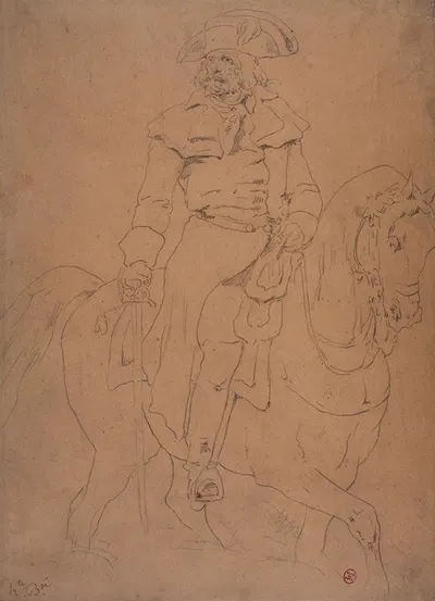 Commandant Républicain by Ипполит Белланж — digital art print download