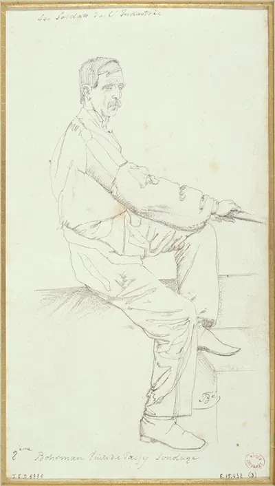 'Les soldats de l'industrie', deuxième foreur du puits de Passy (1855-1861) by Игнас Франсуа Боннум, 1855-1861 — digital…
