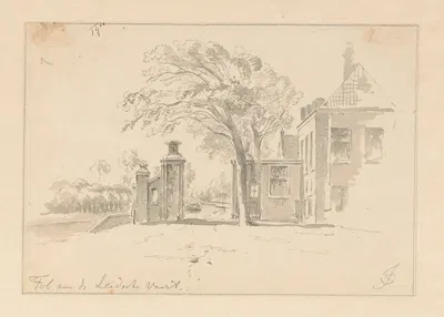 Tol aan de Leidse vaart te Haarlem by Ян Стрининг, 1837 - 1903 — digital art print download