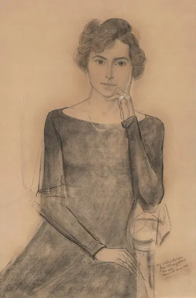 Portrait of Elisabeth Le Brun by Ян Тoorоп, 1927 — digital art print download