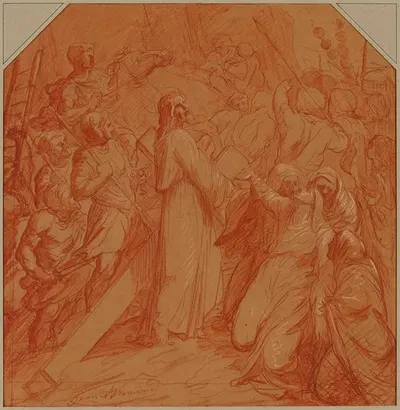 Evanouissement de la Vierge by Jean-François Brémond — digital art print download