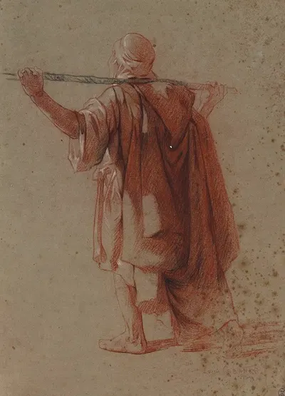 Arabe vu de dos by Louis-François Cabanes — digital art print download