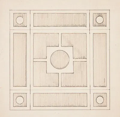 Wzór posadzki z motywami geometrycznymi by Станислав Черха, 1853-1899 — digital art print download