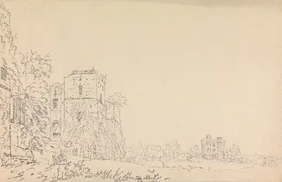 Unidentified Castle by Томас Гиртин — digital art print download