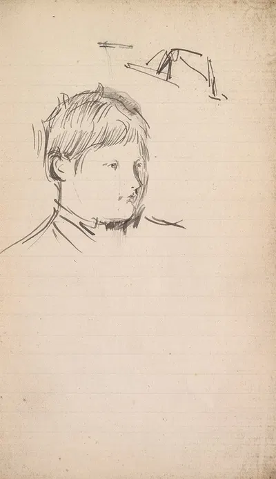 Sketchbook Drawing by Charles Samuel Keene — digital art print download