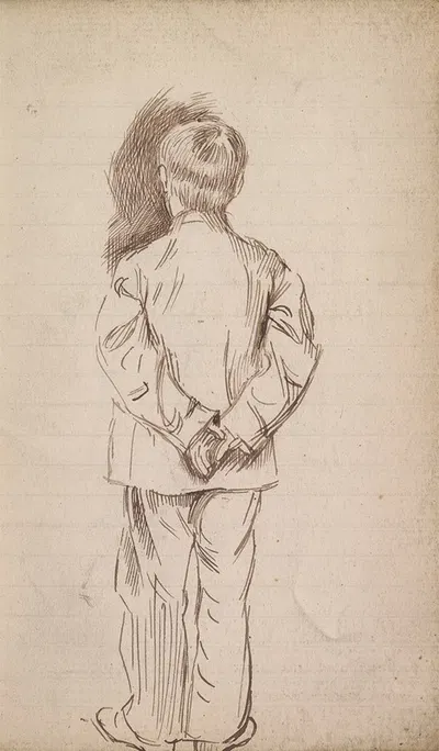 Sketchbook Drawing by Чарльз Самуэль Кин — digital art print download