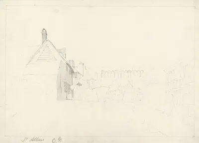 At St. Albans by Корнелиус Варли — digital art print download