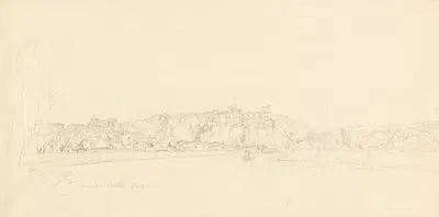 Arundel Castle, Sussex by Henry Edridge — digital art print download