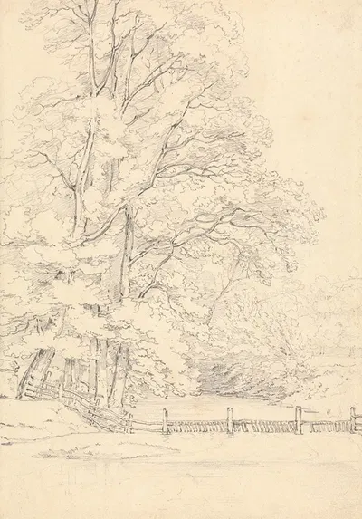 Michelham, Surrey by Генри Эдридж, 1797 — digital art print download