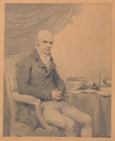 Portrait of Thomas Estcourt Esq. of Estcourt by Генри Эдридж, 1806 — digital art print download
