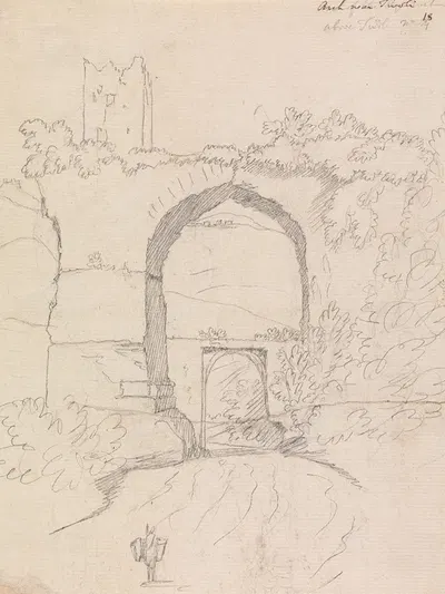 Arch Near Tivoli by Генри Свинберн — digital art print download
