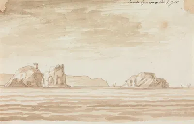 Rocky Coastline by Генри Свинберн — digital art print download