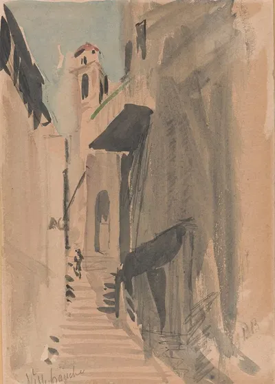 Villefranche by Геркулес Брабазон Брабазон — digital art print download