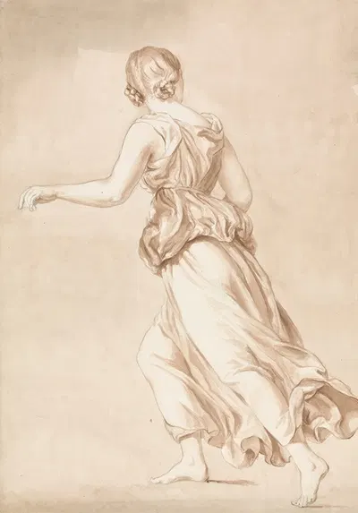 Running Woman by Isaac Weld — digital art print download