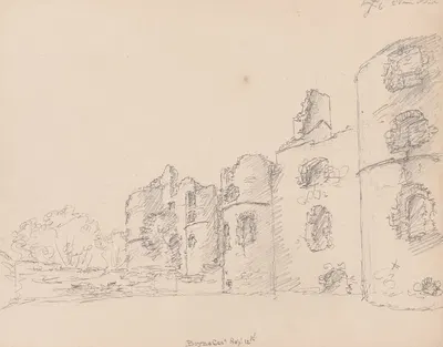 Boyne Castle, Scotland by Джеймс Мур, 1792 — digital art print download