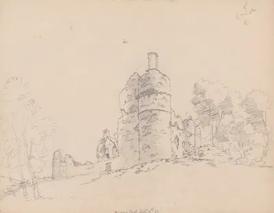 Boyne Castle, Scotland by Джеймс Мур, 1792 — digital art print download
