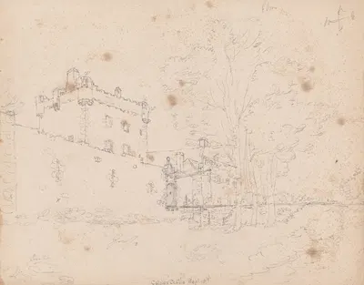 Cawdor Castle, Scotland by Джеймс Мур, 1792 — digital art print download