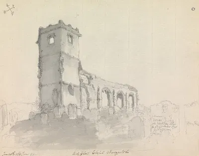 Chapel of the Holy Ghost, Basingstoke, England by Джеймс Мур, 1791 — digital art print download