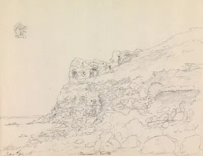 Sandsfoot Castle, Weymouth by Джеймс Мур, 1791 — digital art print download