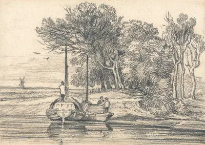 The Norfolk Broads by Джон Селл Котман — digital art print download
