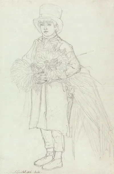 Isaac Willis by Джошуа Кристалл, 1816 — digital art print download