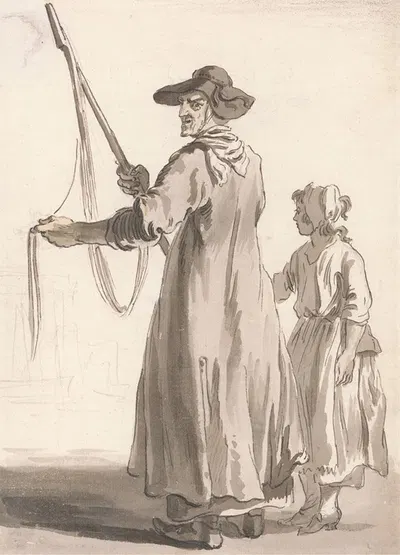 London Cries; A Lace Seller by Пол Сэндби — digital art print download
