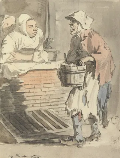London Cries; 'Any Kitchen Stuff' by Пол Сэндби — digital art print download