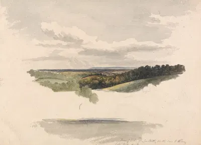 Between Netley Heath and Albury by Роберт Хиллс — digital art print download