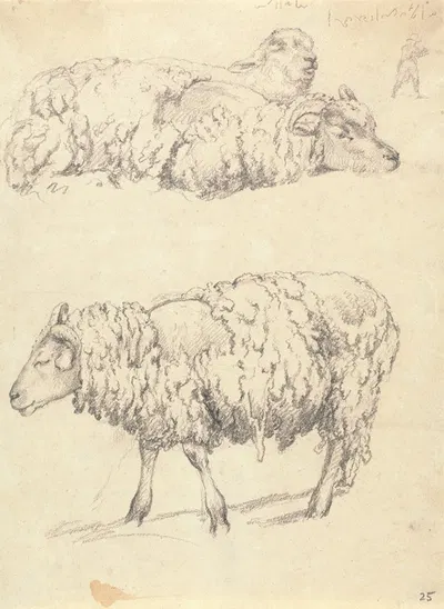 The Shearing by Роберт Хиллс — digital art print download