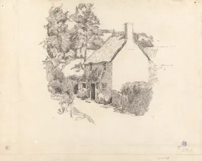 A Cottage by Robert Polhill Bevan — digital art print download
