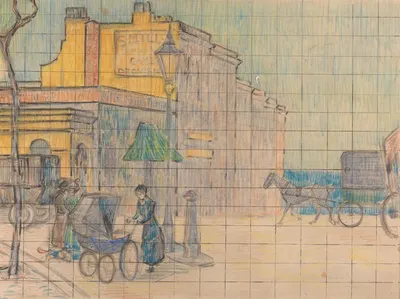Swiss Cottage, Hampstead by Robert Polhill Bevan — digital art print download