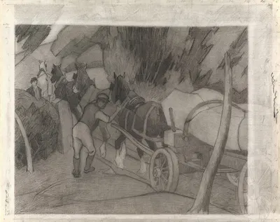 Timber Hauling by Robert Polhill Bevan — digital art print download