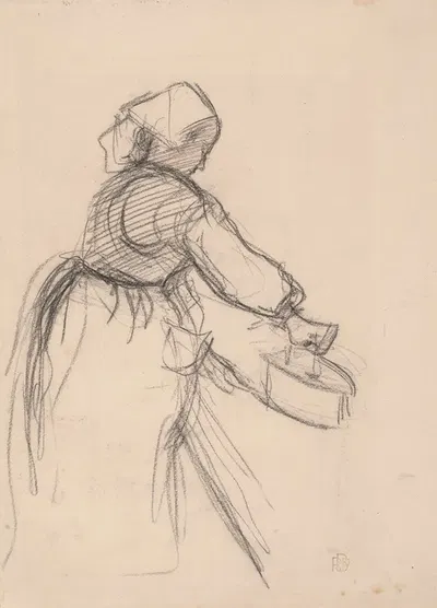 Woman Ironing by Robert Polhill Bevan — digital art print download