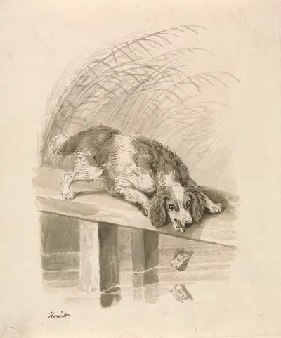 The Dog and The Shadow by Samuel Howitt — digital art print download