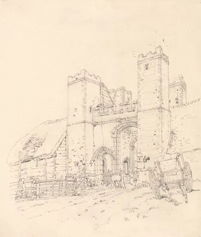 The Dent de Lion, Margate, Kent by Уильям Александр — digital art print download