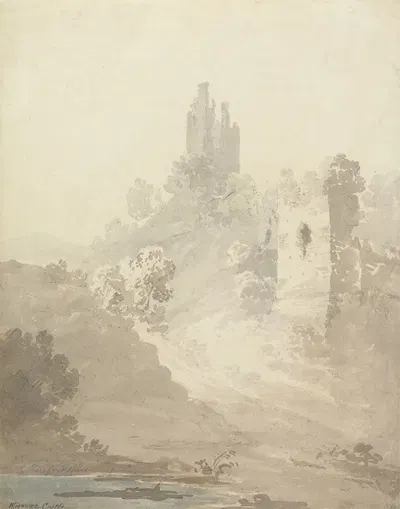 Wigmore Castle, Herefordshire by Уильям Александр — digital art print download