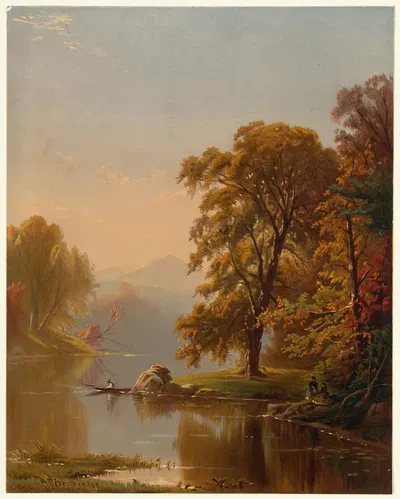 Осень by Альфред Томпсон Брайчер, 1861-1897 — digital art print download