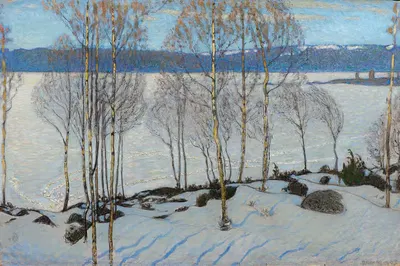 Приближение весны by Бьёрн Аhlгренссон, 1903 — digital art print download