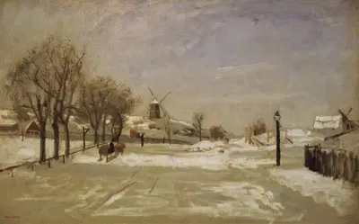 Зима. Вид на Эриксберг, Стокгольм by Карл Сканберг, 1880 — digital art print download