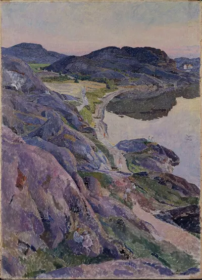 Дорога Бёгевик by Карл Вильгельмсон, 1919 — digital art print download