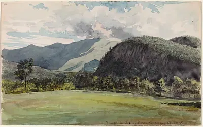 Humphrey's Ledge by Charles de Wolf Brownell, 1860 — digital art print download