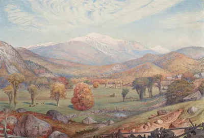 Mount Washington by Charles Herbert Moore, 1872 — digital art print download