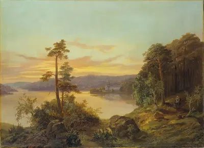 Вид на Ульриксдал by Чарльз XV Шведский, 1868 — digital art print download