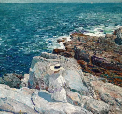 The South Ledges, Appledore by Childe Hassam, 1913 — digital art print download